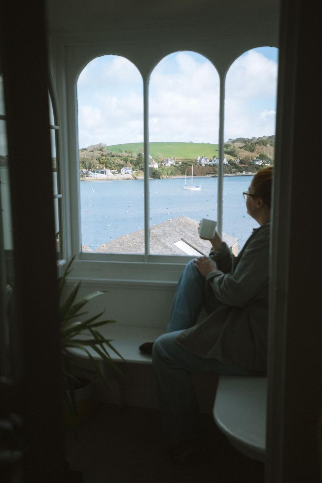 Breathtaking High Street Townhouse With Stunning Sea Views At 'The Old Fishermans Townhouse' Falmouth Exteriör bild