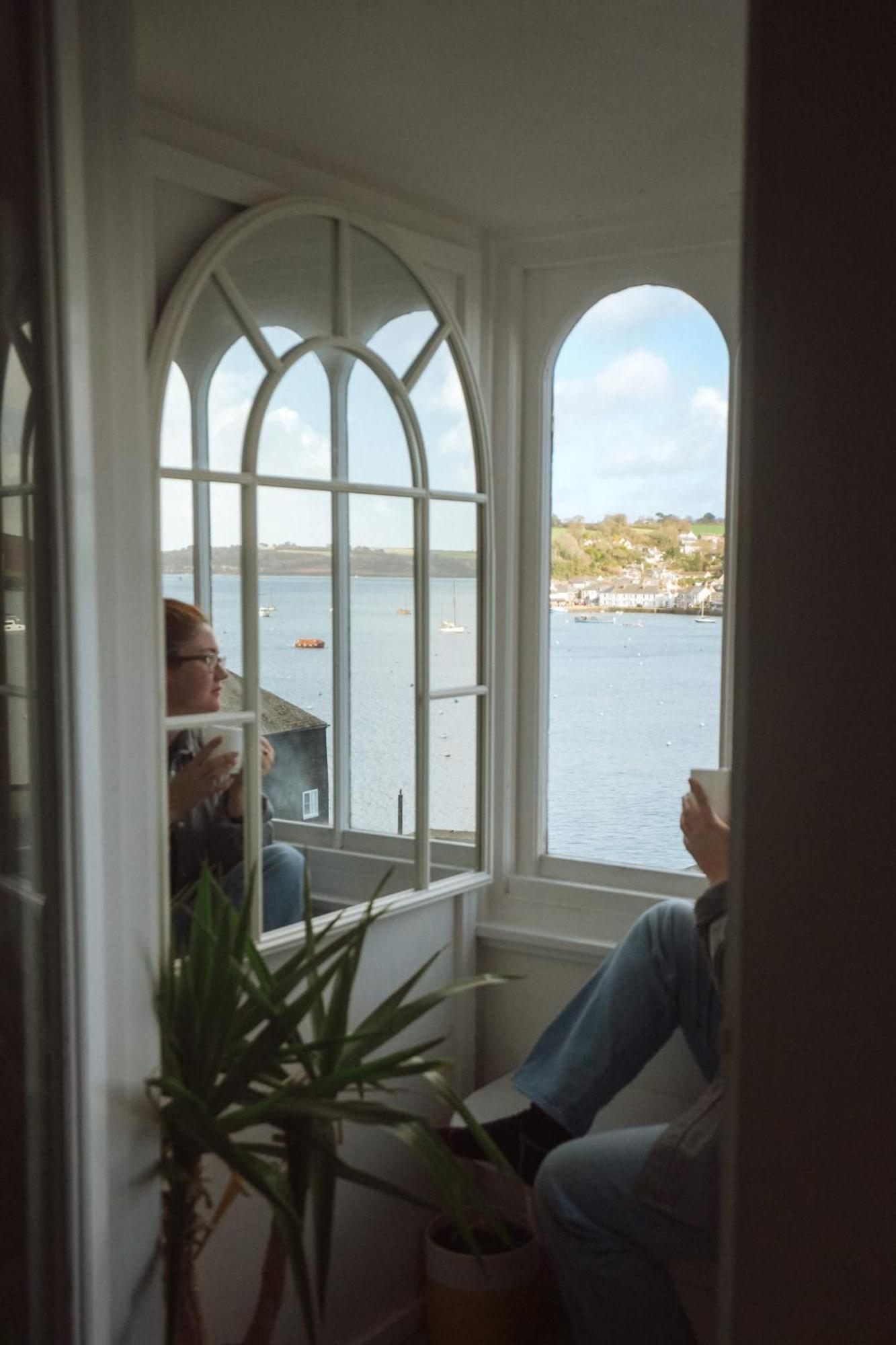 Breathtaking High Street Townhouse With Stunning Sea Views At 'The Old Fishermans Townhouse' Falmouth Exteriör bild